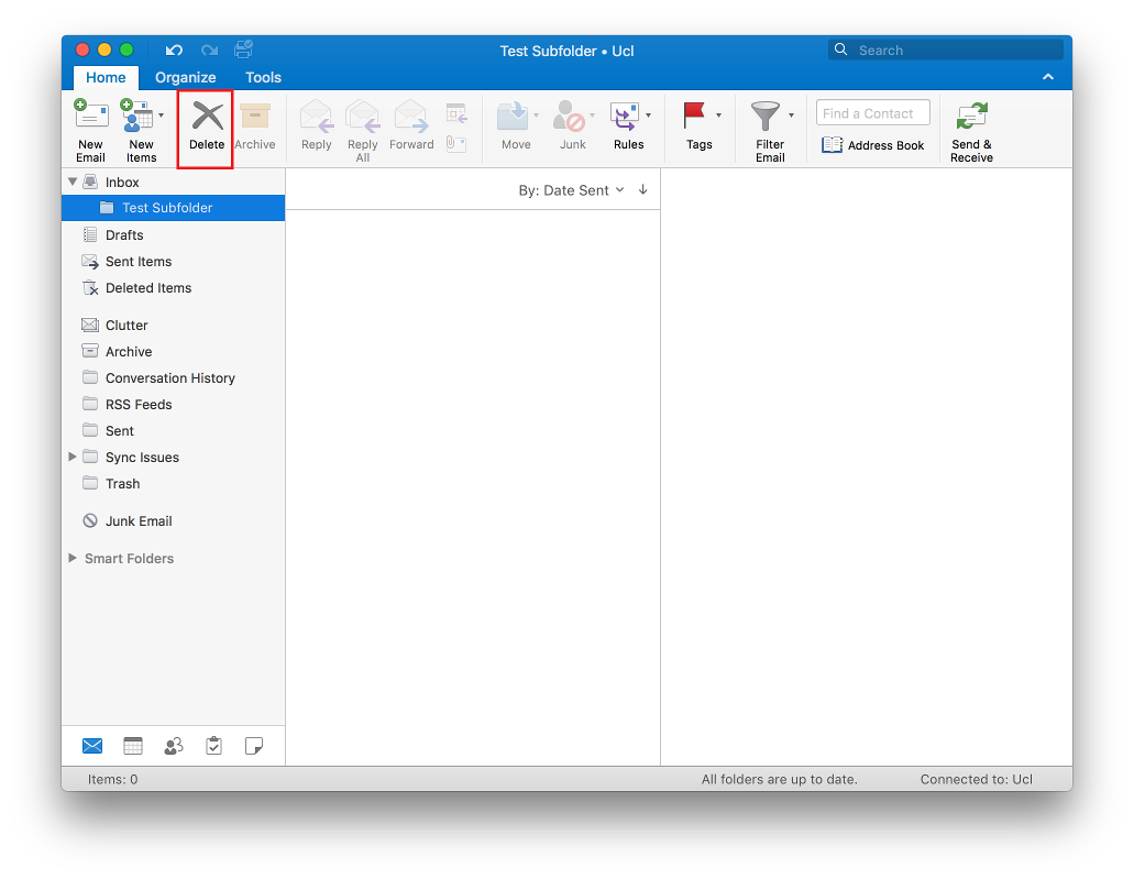 disable outlook for mac